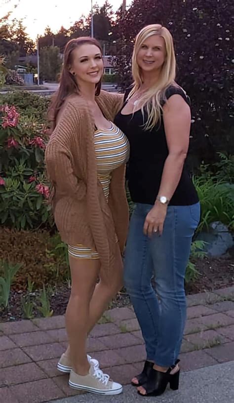 big boobs mom